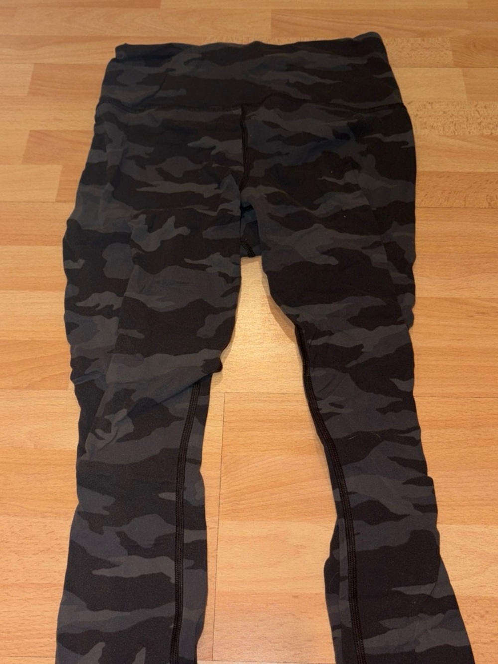 Camo Leggings - Black & Gray